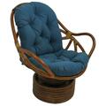 International Caravan Swivel Rocker with Twill Cushion, Indigo 3310-TW-IN